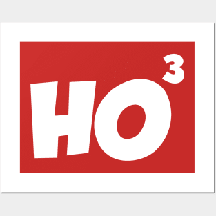 Ho Ho Ho Cubed T Shirt Ho Shirt Geek & Nerd Gifts Christmas Posters and Art